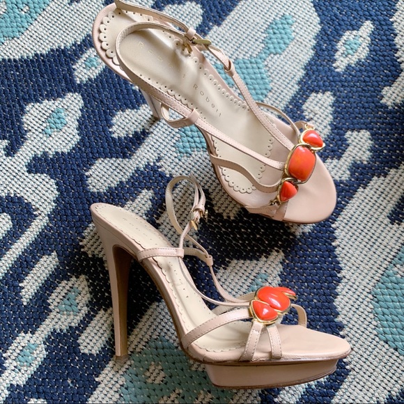 Robert Robert Shoes - Robert Robert Designer Platform Stone Heels 38